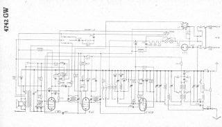 Braun 4742GW schematic circuit diagram
