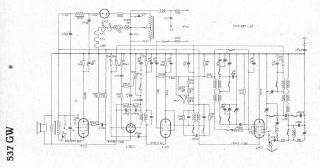 Braun 537GW schematic circuit diagram