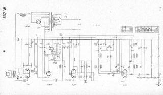 Braun 537W schematic circuit diagram