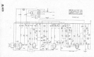 Braun 639W schematic circuit diagram
