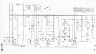Braun 6741W schematic circuit diagram