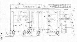 Braun 739GW schematic circuit diagram