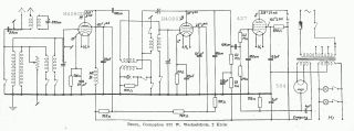 Braun Cosmophon schematic circuit diagram