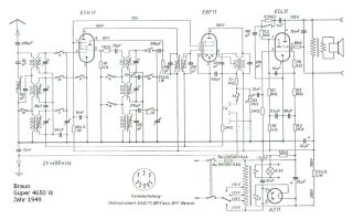 Braun Super schematic circuit diagram
