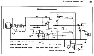 Briconic 70 schematic circuit diagram