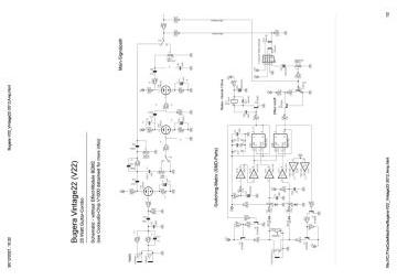 Bugera V22 schematic circuit diagram