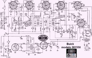 Buick 981550 schematic circuit diagram