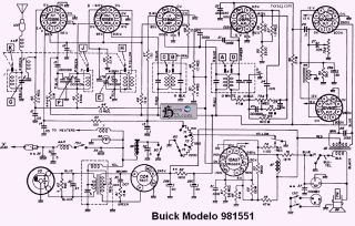 Buick 981551 schematic circuit diagram