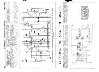 Burgoyne B schematic circuit diagram