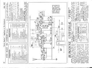 Burgoyne Fury schematic circuit diagram