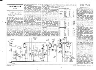 Burndept 252 schematic circuit diagram