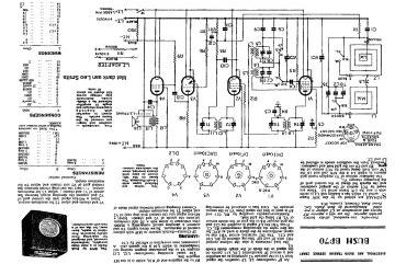 Bush BP70 schematic circuit diagram