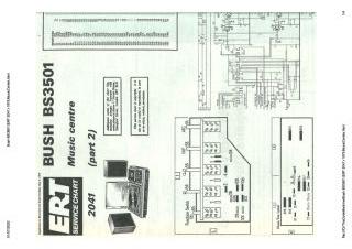 Bush BS3501 schematic circuit diagram