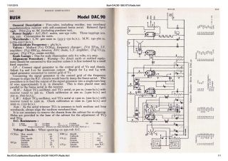 Bush DAC90 schematic circuit diagram