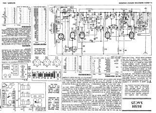 Bush SAC25 schematic circuit diagram