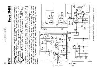 Bush SRG80 schematic circuit diagram