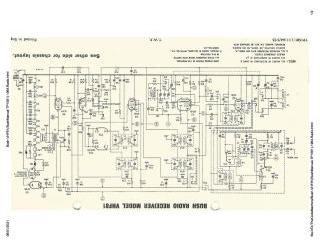 Bush VHF81 schematic circuit diagram