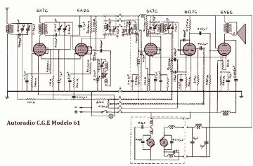CGE 61 schematic circuit diagram
