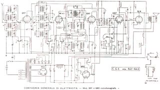 CGE 641 schematic circuit diagram