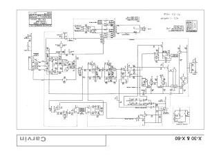 Carvin X60 schematic circuit diagram