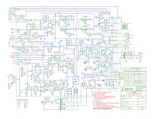 Carvin xamplifier schematic circuit diagram
