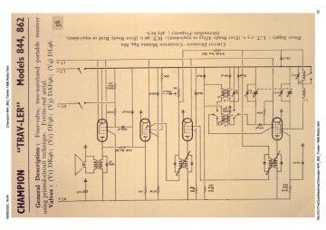 Champion 862 schematic circuit diagram