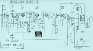 Chevrolet 400 schematic circuit diagram