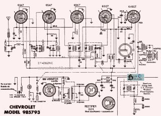 Chevrolet 985793 schematic circuit diagram