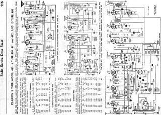 Clarion 480 schematic circuit diagram