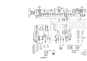 Contessa DMP201 schematic circuit diagram