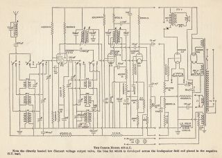 Cossor 456 schematic circuit diagram
