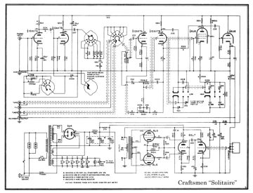 Craftsmen Solitaire schematic circuit diagram