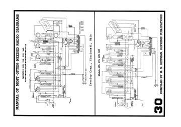 Crosley 30S schematic circuit diagram