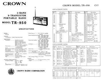 Crown-TR950-1962.Radio preview