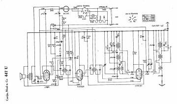 Czeija 447U schematic circuit diagram