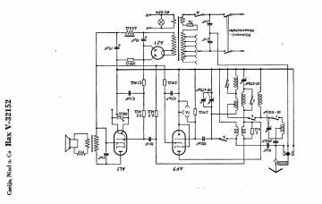 Czeija V32152 schematic circuit diagram