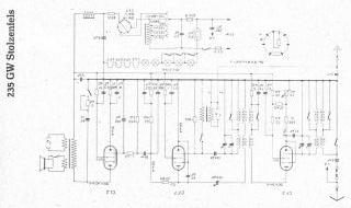 DTW 235GW schematic circuit diagram