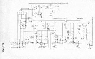 DTW 754GW schematic circuit diagram