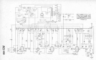 DTW 864GW schematic circuit diagram