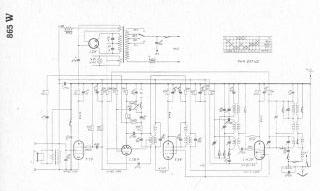 DTW 865W schematic circuit diagram