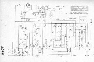 DTW 964GW schematic circuit diagram