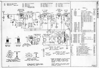 DeForest 7D613 schematic circuit diagram