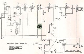 DeWald 511 schematic circuit diagram
