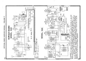 DeWald 522 schematic circuit diagram