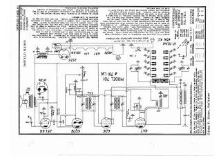 DeWald 701LW schematic circuit diagram