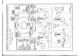 DeWald K544A schematic circuit diagram