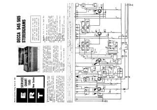 Decca 545 schematic circuit diagram