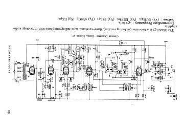 Decca 97 schematic circuit diagram
