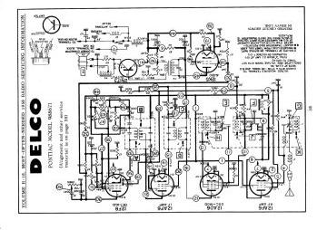 Delco 988671 schematic circuit diagram