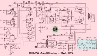 Delta 274 schematic circuit diagram